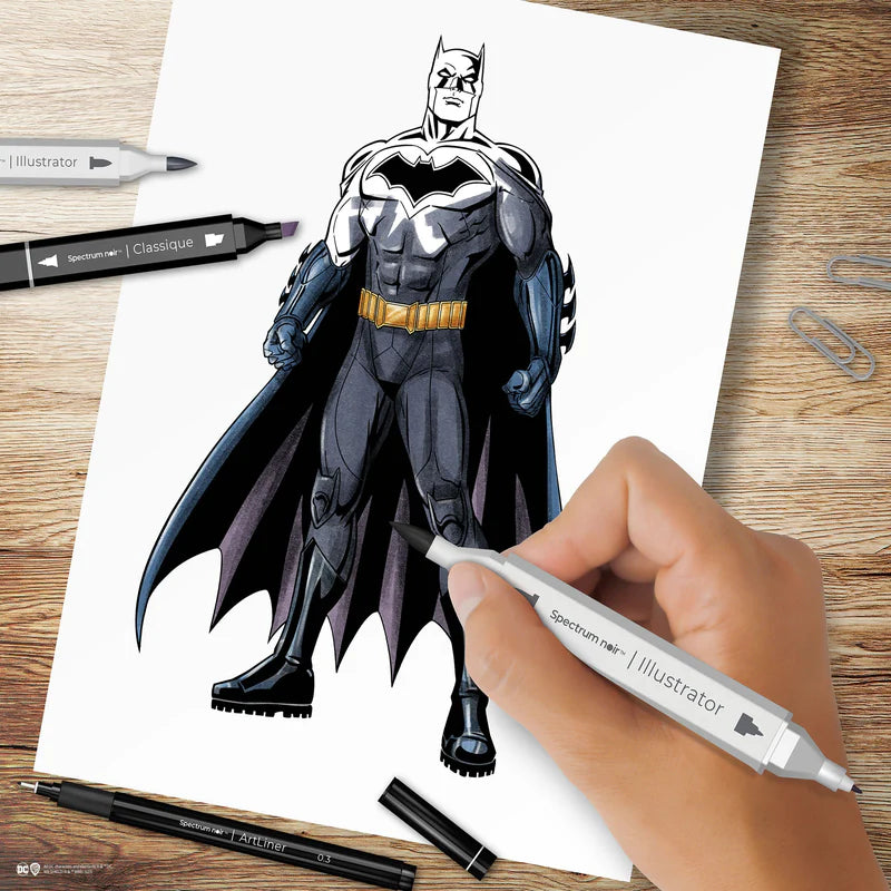 Spectrum Noir Fan-Art Like a Pro Art Kit - Batman
