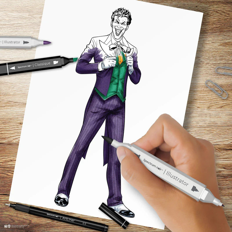 Spectrum Noir Fan-Art Like a Pro Art Kit - The Joker