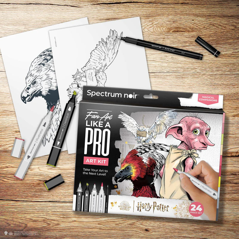 Spectrum Noir Fan-Art Like a Pro Art Kit - Magical Companions