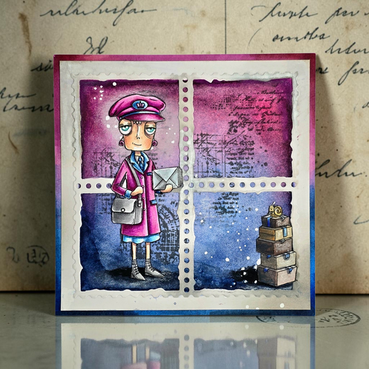AALL and Create - A7 - Stamp Sets - Dee Delivers