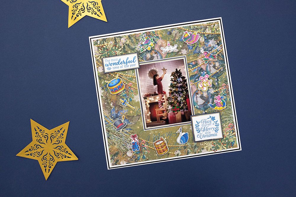 Twelve Days of Christmas 12"x12" Paper Pad