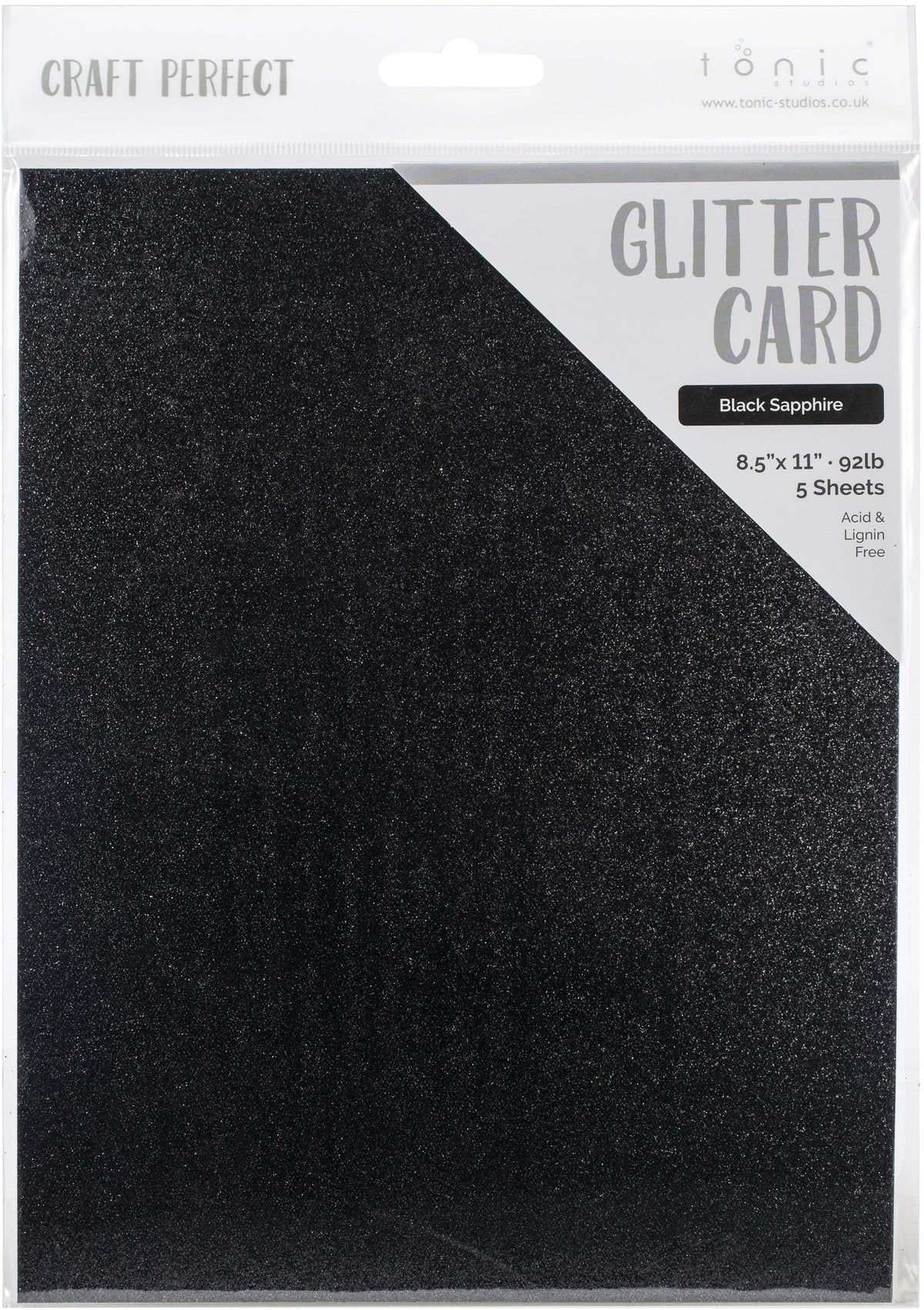 Craft Perfect 8.5x11 Glitter Cardstock