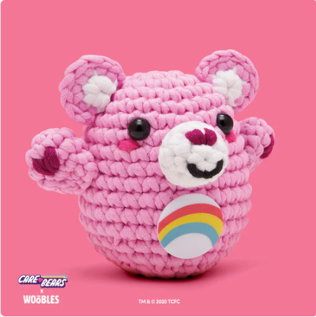 WOobles - Carebear-Cheer Bear Crochet Kit