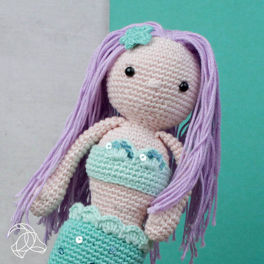 Hardicraft USA - DIY Crochet Kit - Milou Mermaid