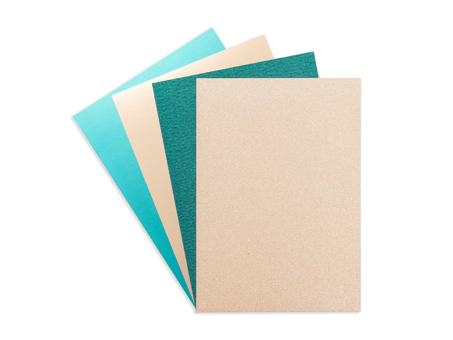 Crafter's Companion A5 Special Finish Card 100pk - Gold & Green