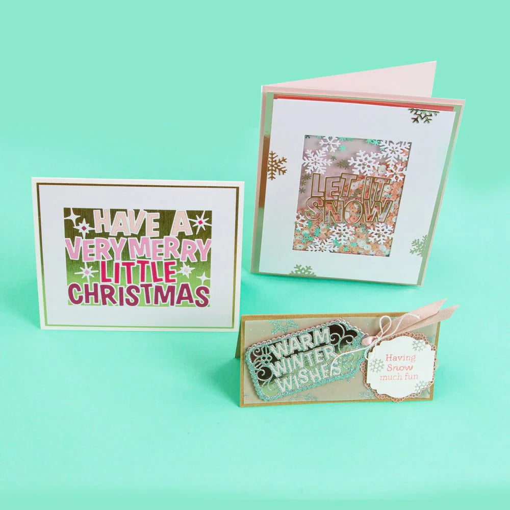 Festive Frames - Let it Snow Die Set - 5291e