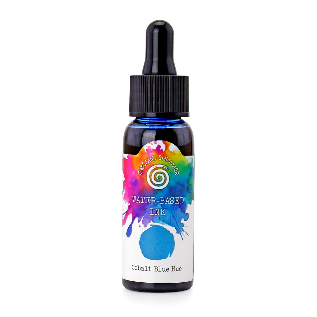 Cosmic Shimmer Water-Based Ink 30ml - Cobalt Blue Hue