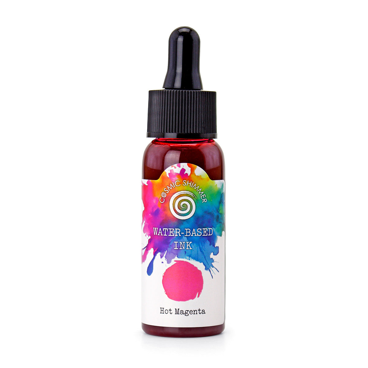 Cosmic Shimmer Water-Based Ink 30ml - Hot Magenta