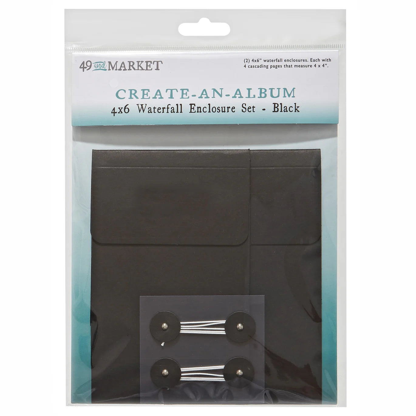 49 and Market Create-An-Album Waterfall Enclosures, 4x6 or 6x8