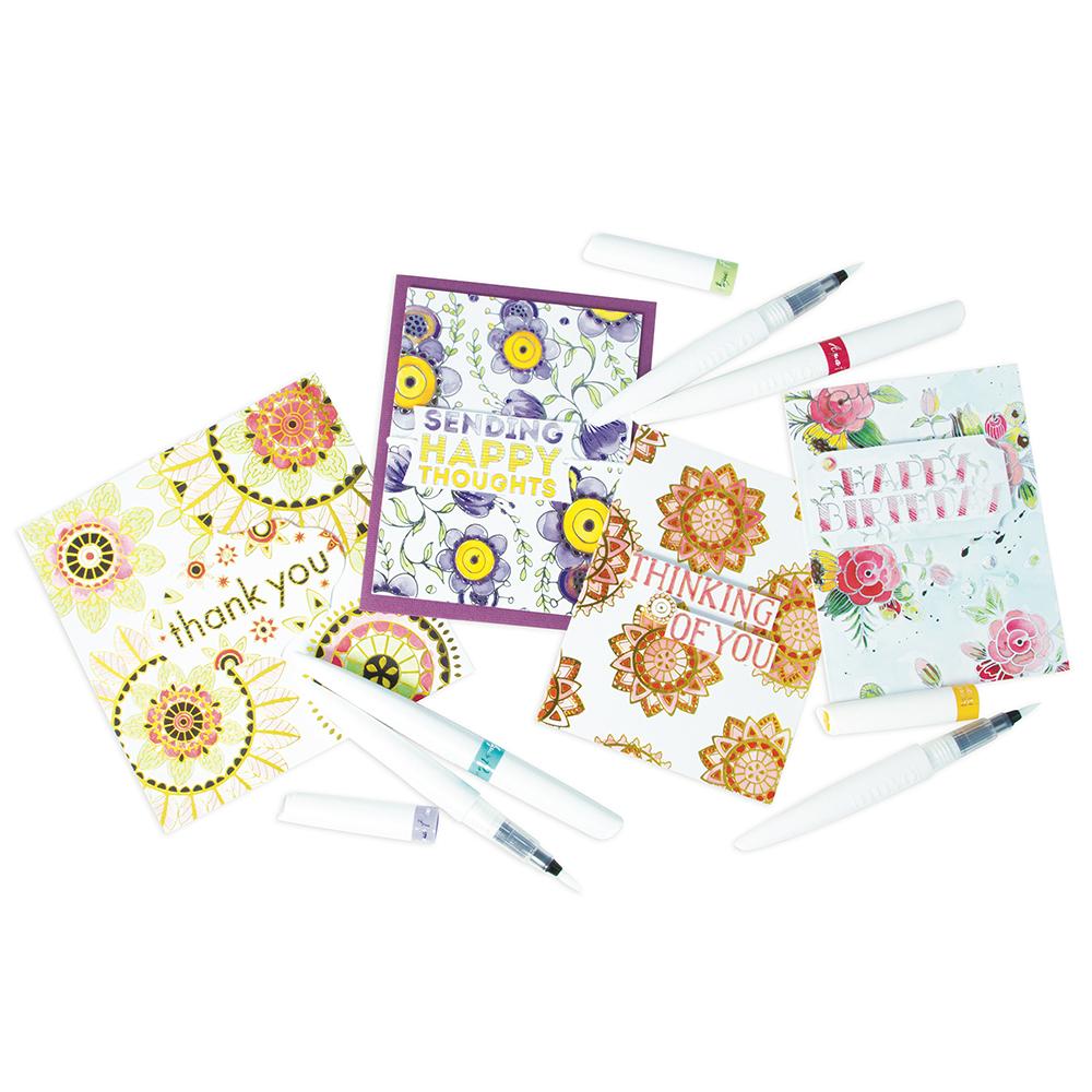 Nuvo Aqua Flow Pens, Festive Season - 895n