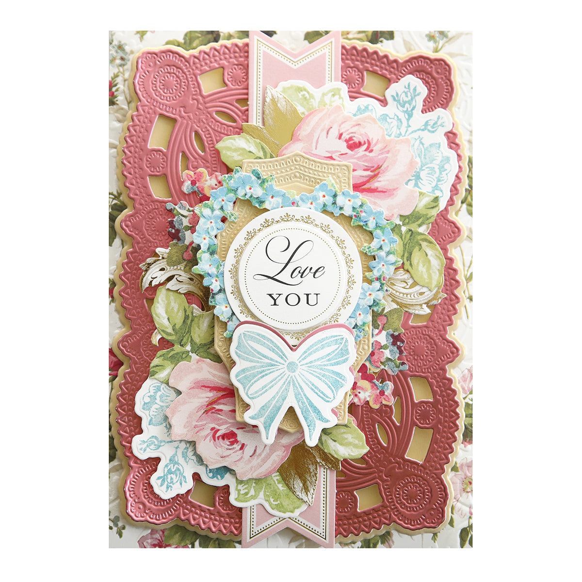 Luxury Matte Foil Cardstock Pink