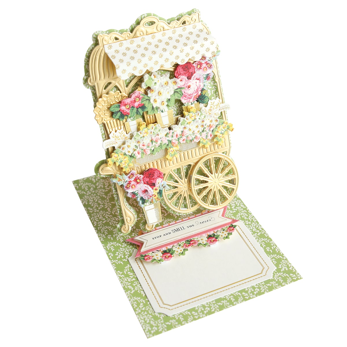 Flower Cart Easel Finishing School Craft Box