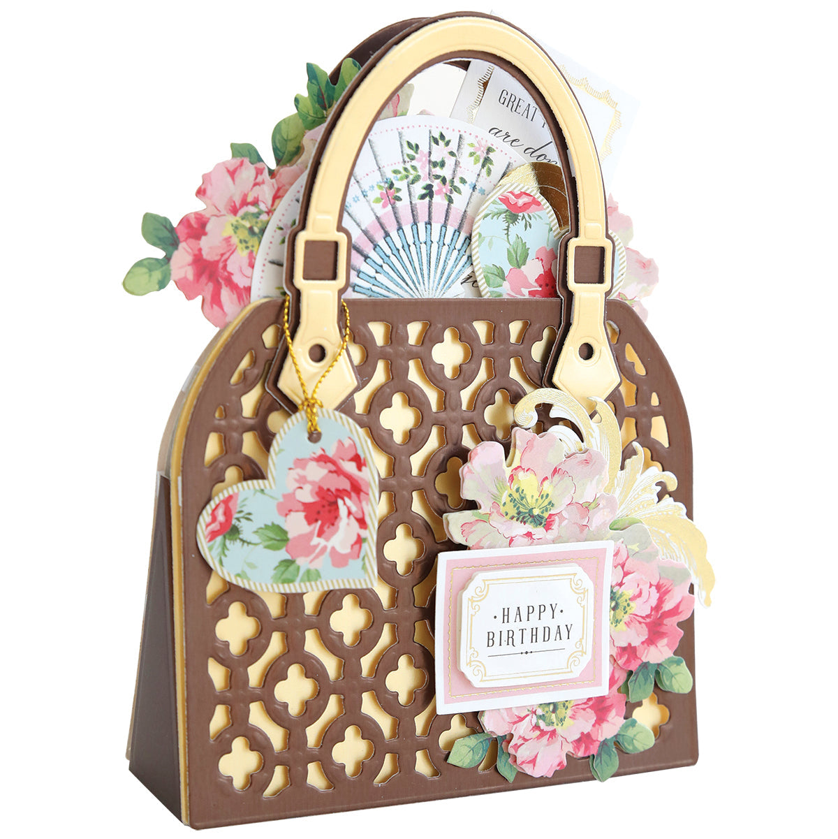 Luxury Status Purse Card Box Dies