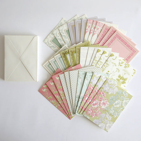 Antique Botanical Cards and Envelopes