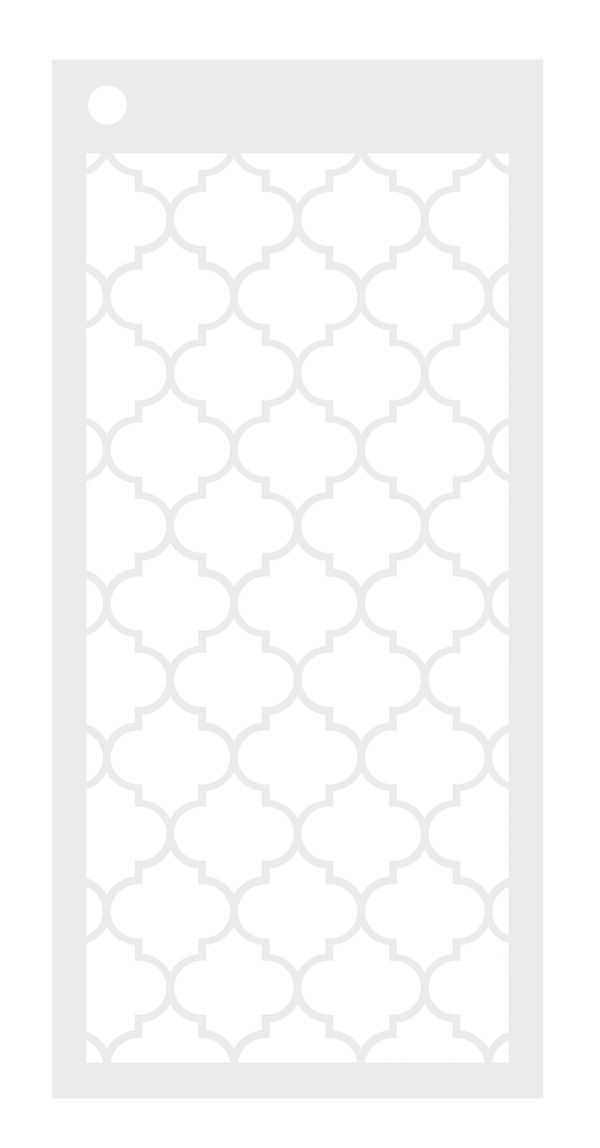 Arabian Nights 3.8" x 8" Stencils 3 pack - Ornamental Patterns