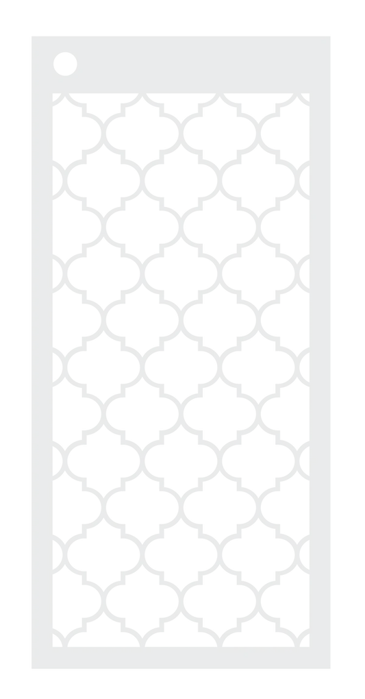 Arabian Nights 3.8" x 8" Stencils 3 pack - Ornamental Patterns