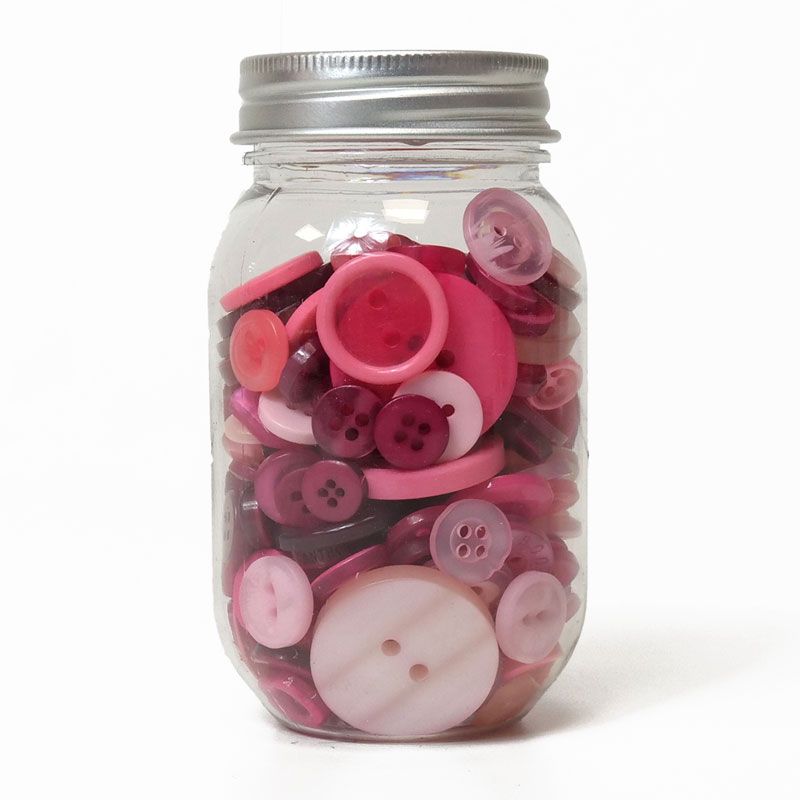 Hunkydory Button Assortment - Pinks