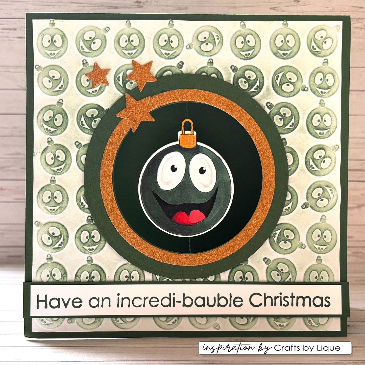 Vaessen Creative • Clear Stamps Christmas Baubles 1 12pcs