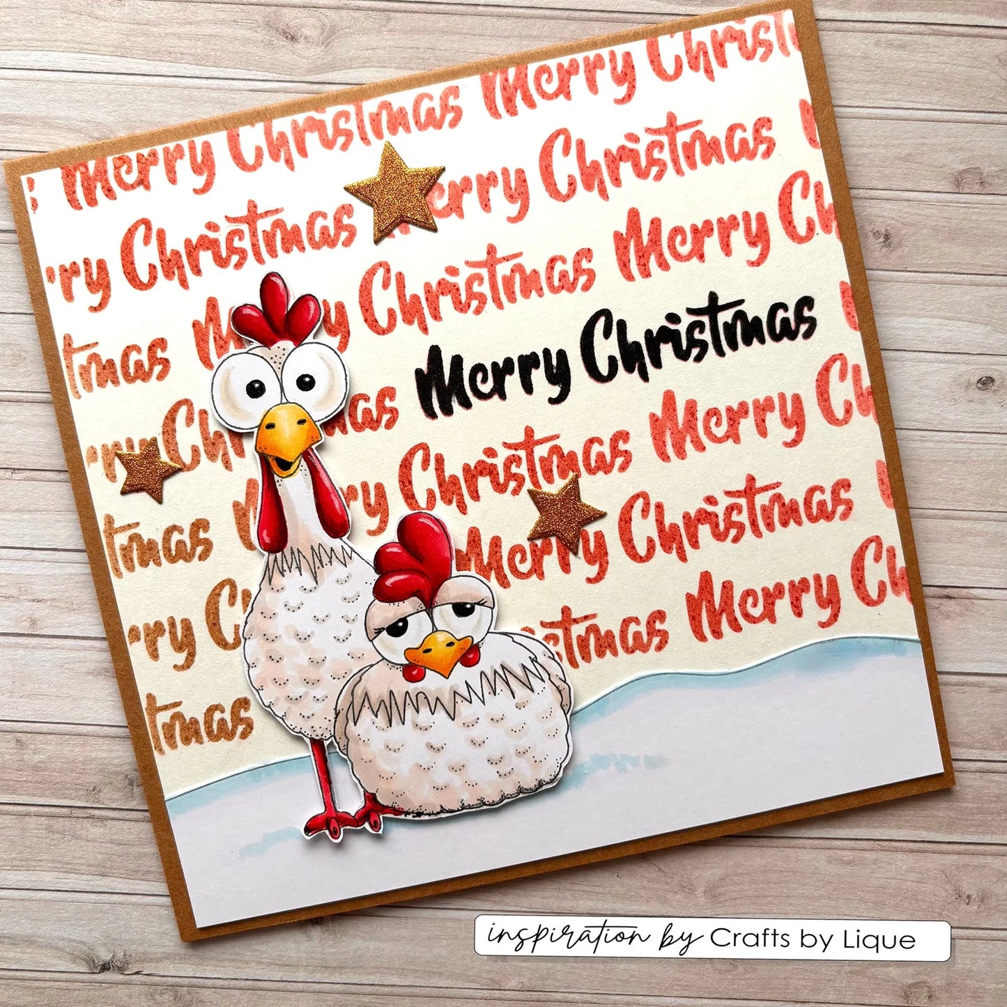 Vaessen Creative • Stencil Merry Christmas 5.9x5.9in
