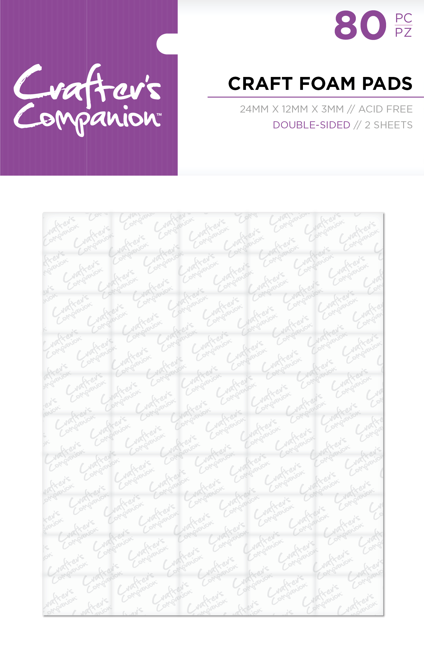 CC- Foam Pads (24mm x 12mm x 3mm)