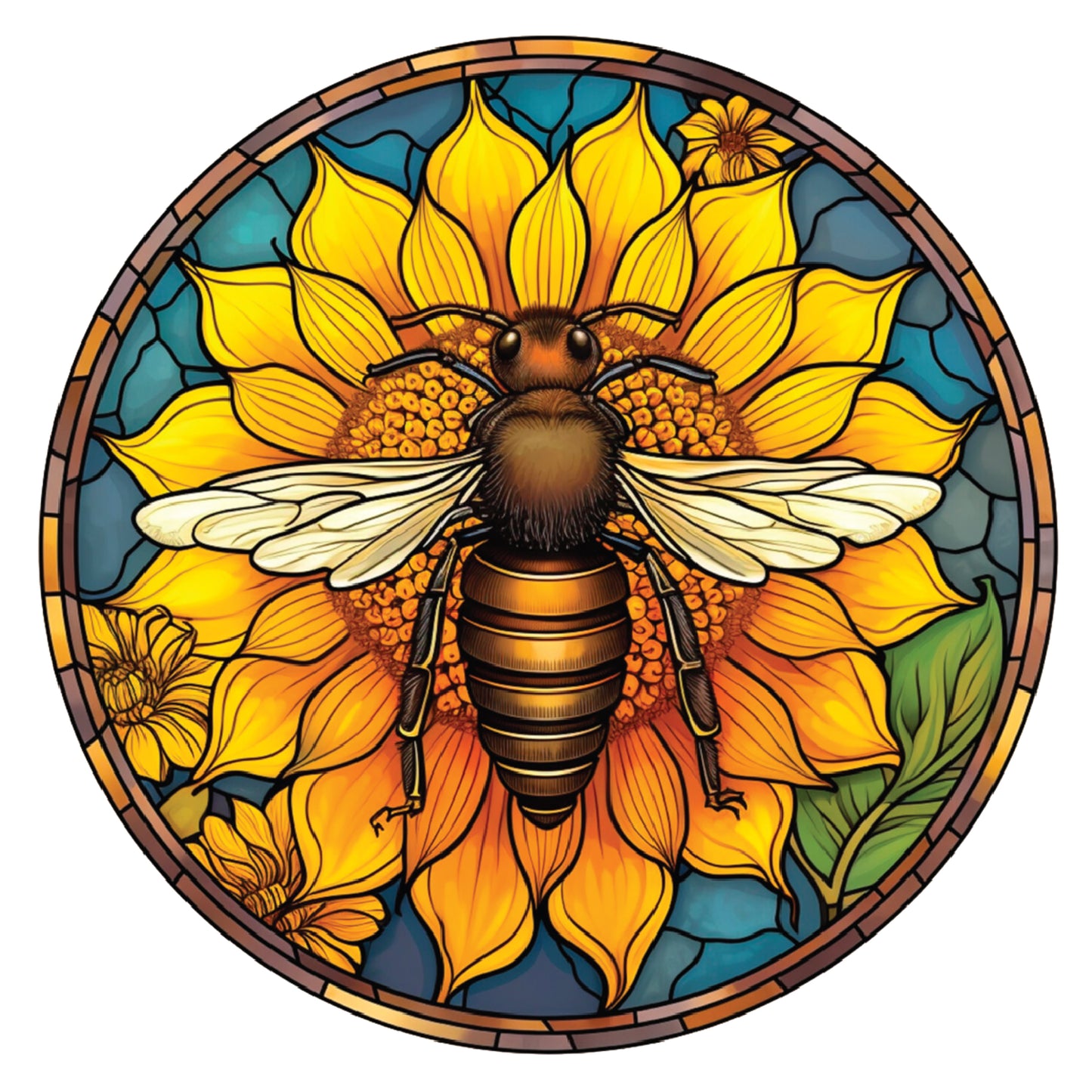 Crafter’s Companion Printed Acetate - Stained Glass Effect Circles