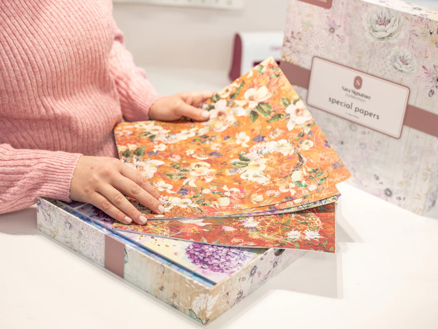 Crafters Companion Sara Signature Special Papers Box 12" x 12"