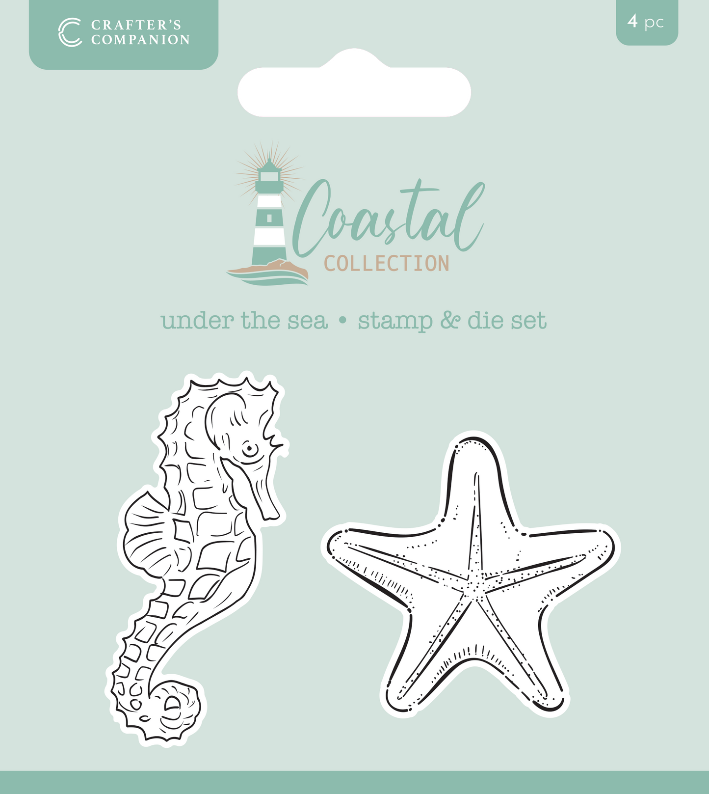 Crafter’s Companion Coastal Collection Stamp & Die - Under the Sea