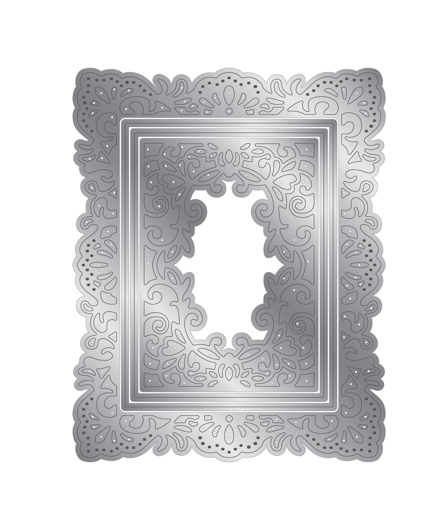 Crafters Companion - Die Cutting & Embossing - Regency Swirls
