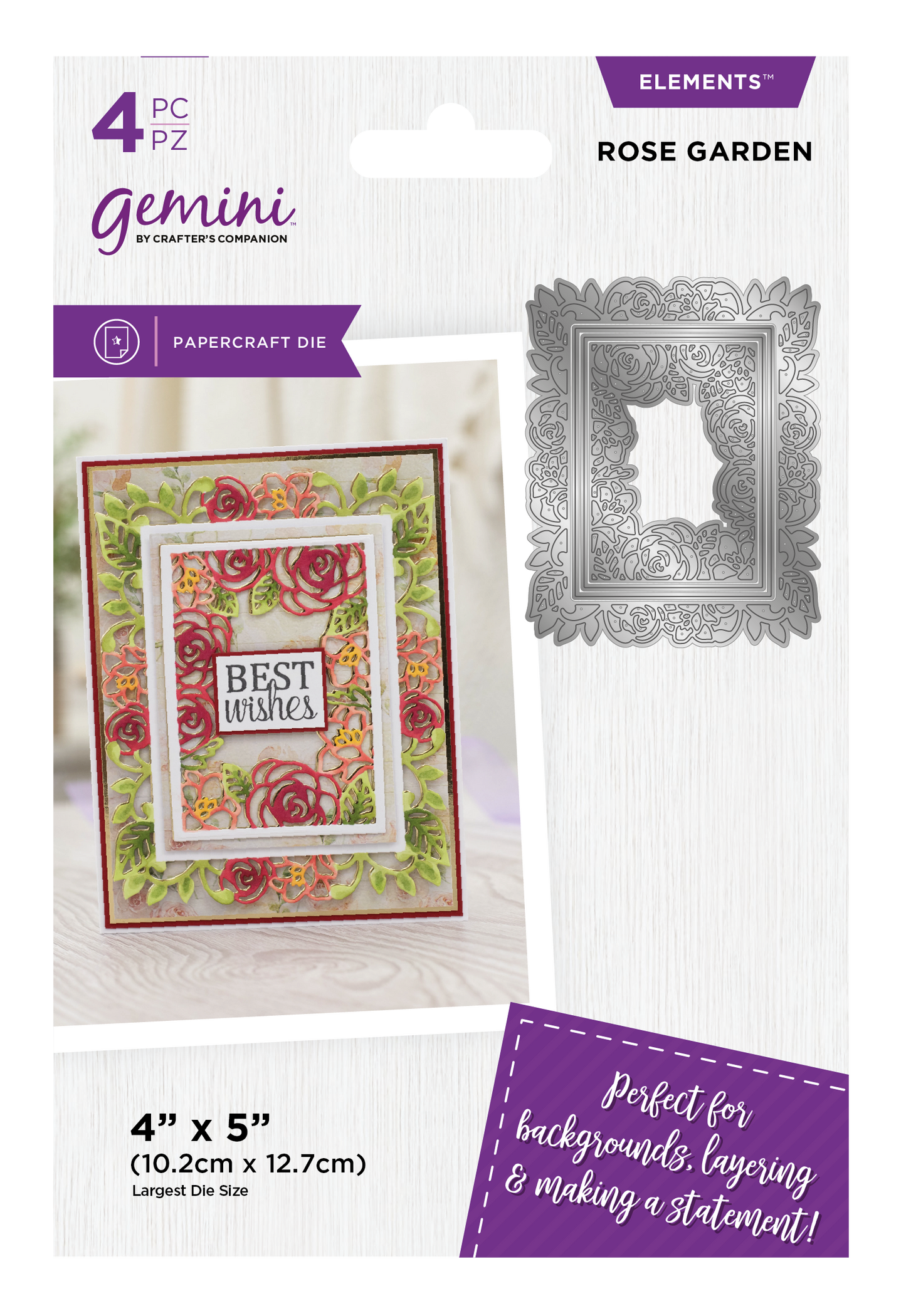Crafters Companion - Die Cutting & Embossing - Rose Garden
