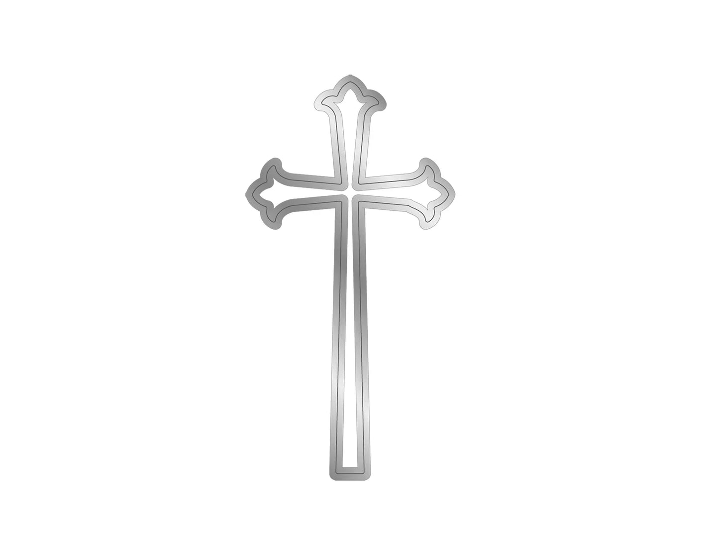 Crafter's Companion Easter Collection 6"x4" 2D Embossing Folder & Metal Die - Easter Blessings