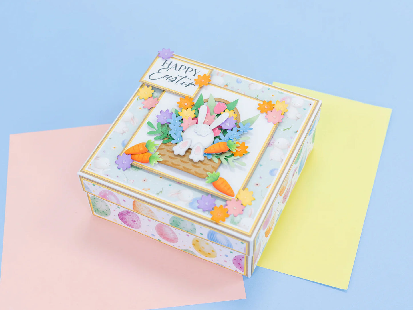Crafter's Companion Easter Collection Clear Acrylic Stamp - Have an Egg-cellent Easter!