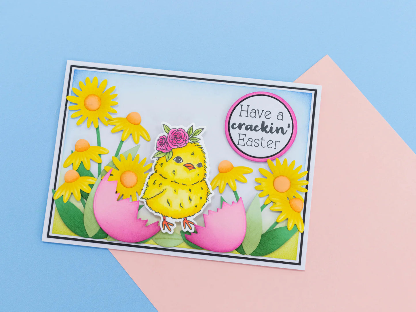 Crafter's Companion Easter Collection Metal Die - Cracked Easter Egg