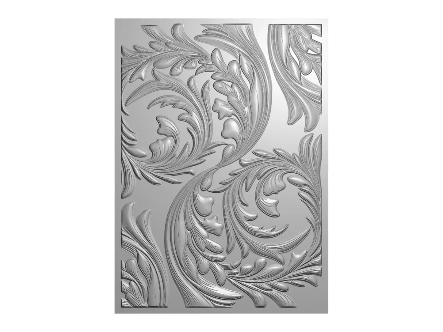 Crafter’s Companion 5″ x 7″ 3D Embossing Folder - Carved Wood