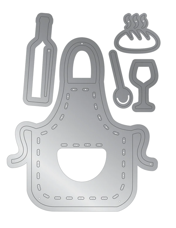 Crafter's Companion Kitchen Collection - Metal Die - My Kitchen My Rules