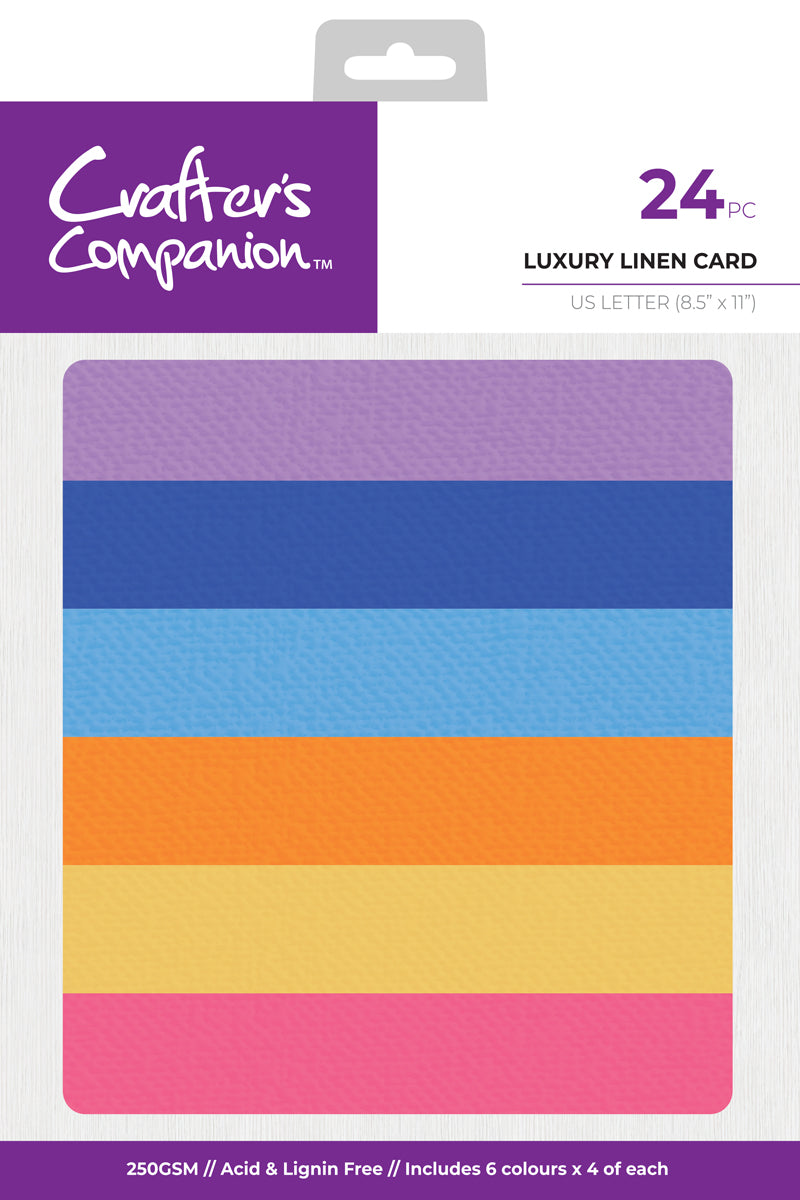 Lovebirds Luxury Linen Card Pack - A4