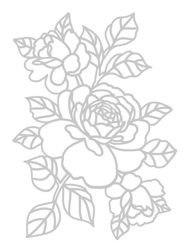 Crafter's Companion Mask - Exquisite Rose