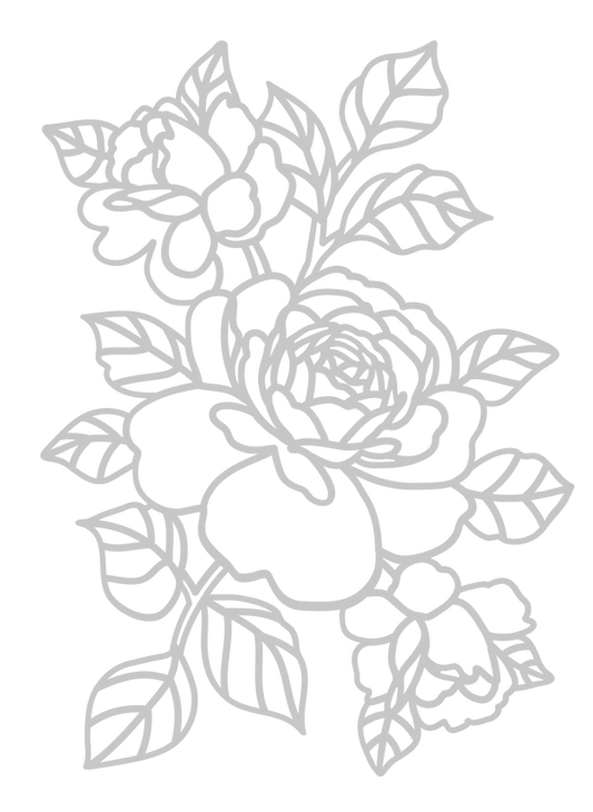 Crafter's Companion Mask - Exquisite Rose