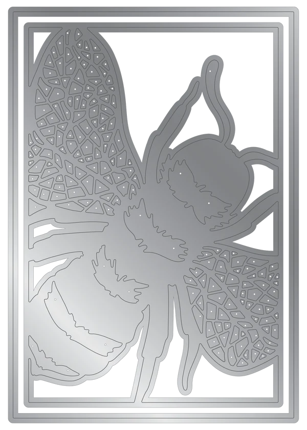 Crafter's Companion Metal Die Create a Card 5"x7" - Sweet Bumble Bee