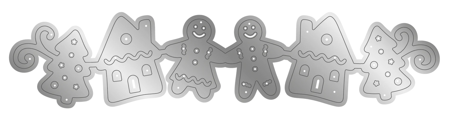 Crafter's Companion Metal Die Edge’able - Gingerbread