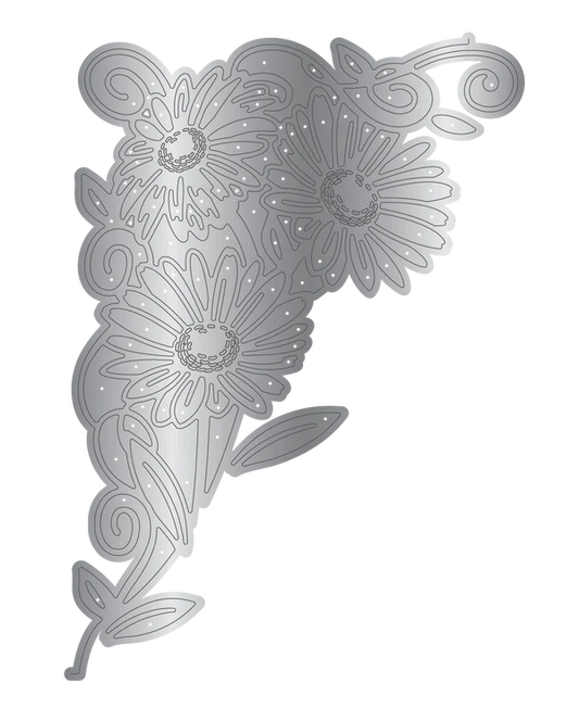Crafter's Companion Metal Die Edgeable - Lovely Daisies