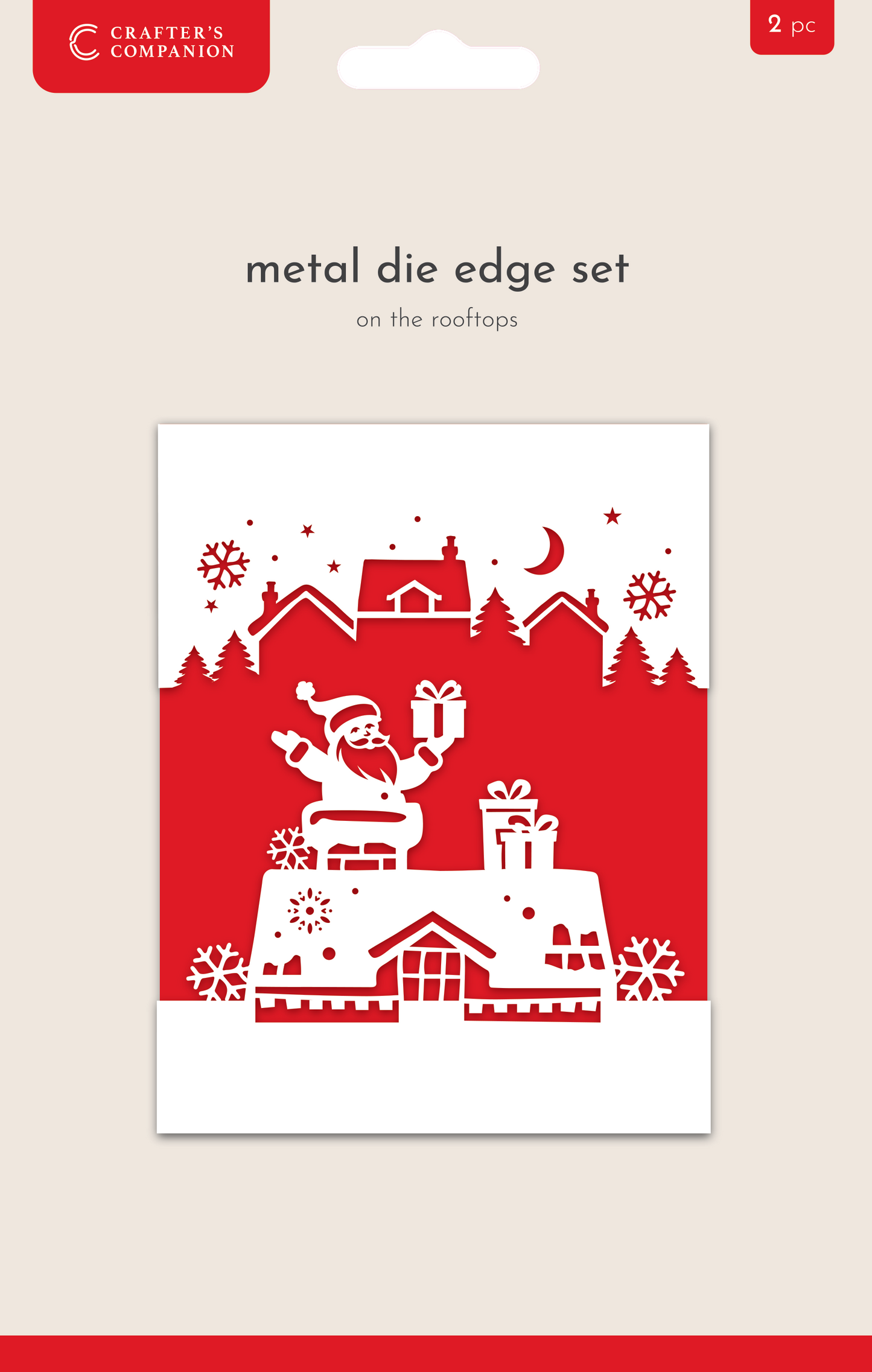 Crafter's Companion Metal Die Edge Set - On the Rooftops