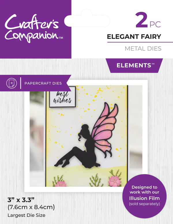Crafter's Companion Metal Die Elegant Fairy