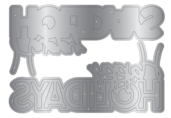 Crafter's Companion Metal Die Expression - Happy Holidays