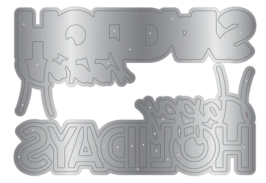 Crafter's Companion Metal Die Expression - Happy Holidays