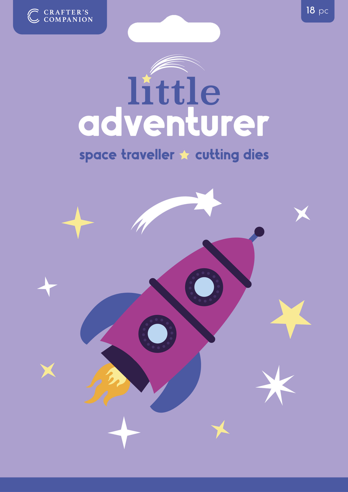 Crafters Companion Metal Die Set - Space Traveller