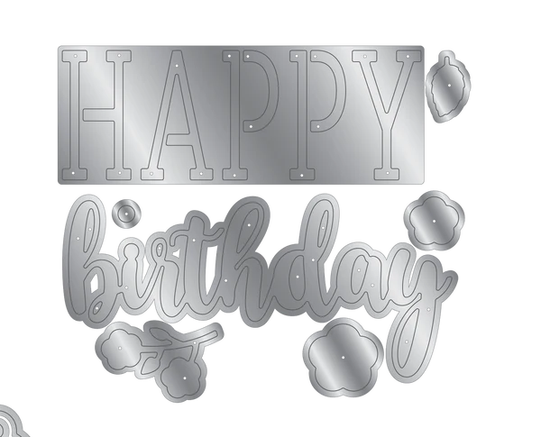 Crafter's Companion Stamps & Dies - Best Birthday