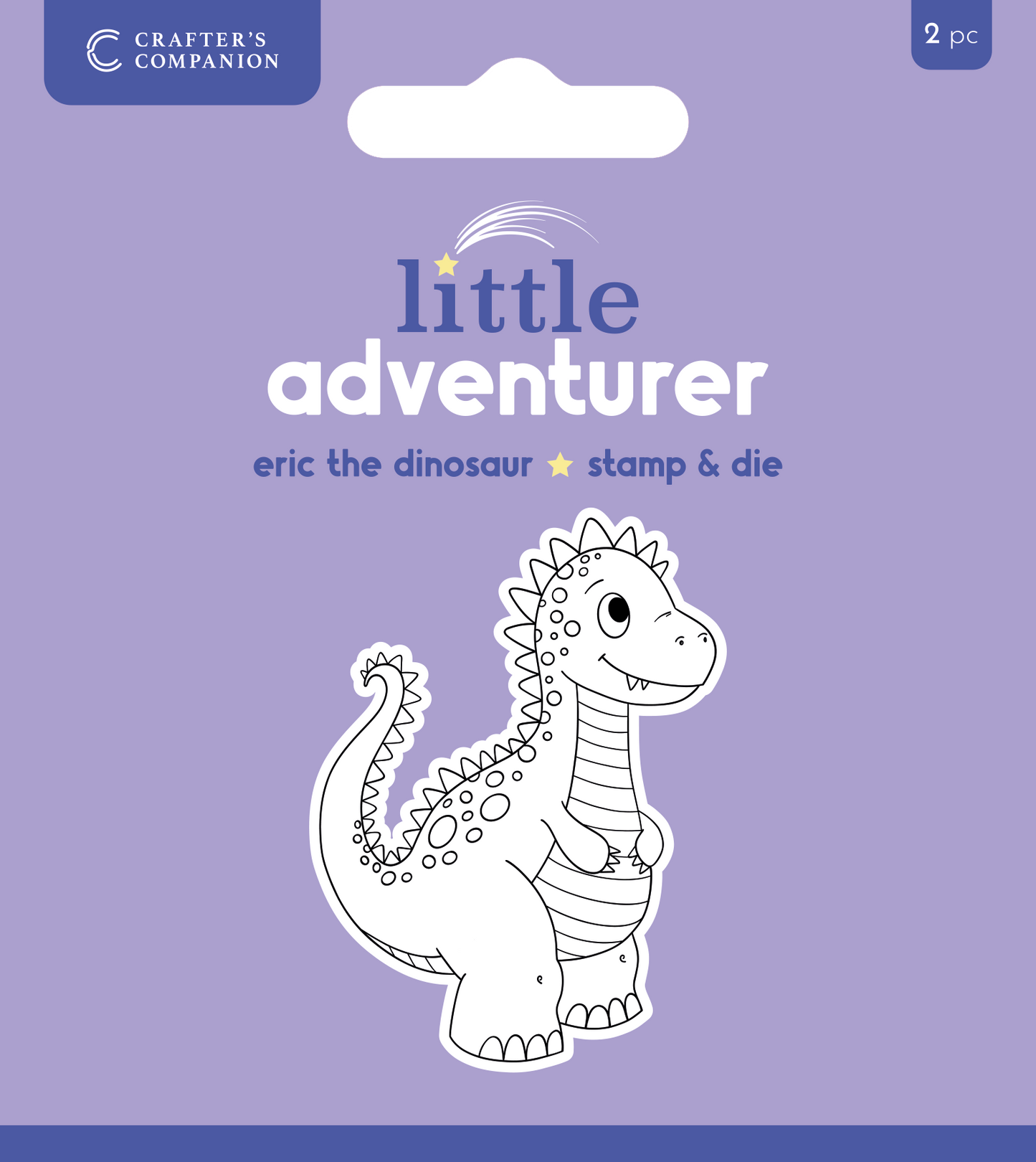 Crafters Companion Stamp & Die - Eric the Dinosaur
