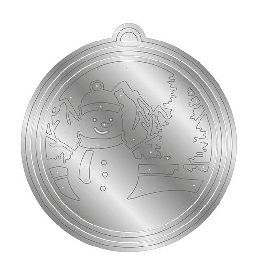Crafters Companion Stamp and Die - Festive Snowman