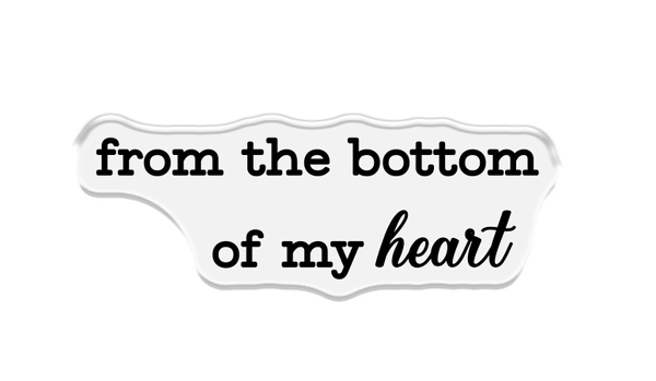 Crafter's Companion Stamps & Dies - Heartfelt Thank You