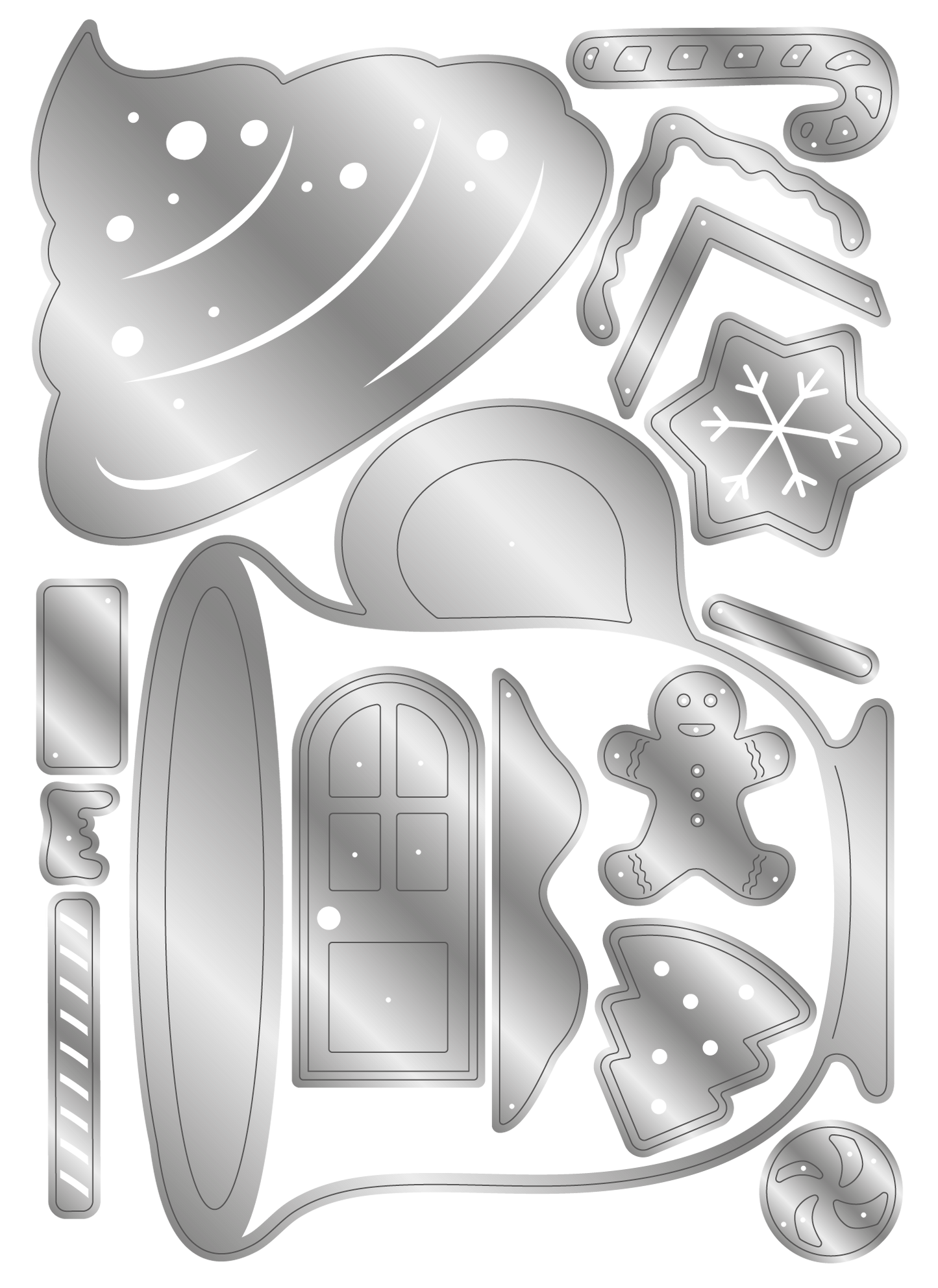 Crafters Companion Stamp & Die - Hot Chocolate